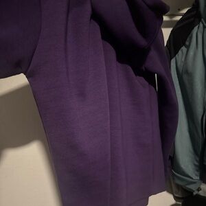 Vibrant Purple Men's Bomber Jacket